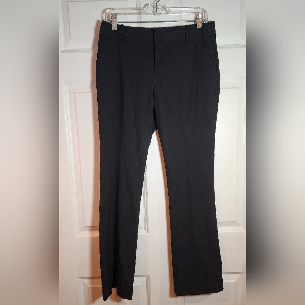 Banana Republic Martin Fit Classic Black Dress Pants Size 4 Short